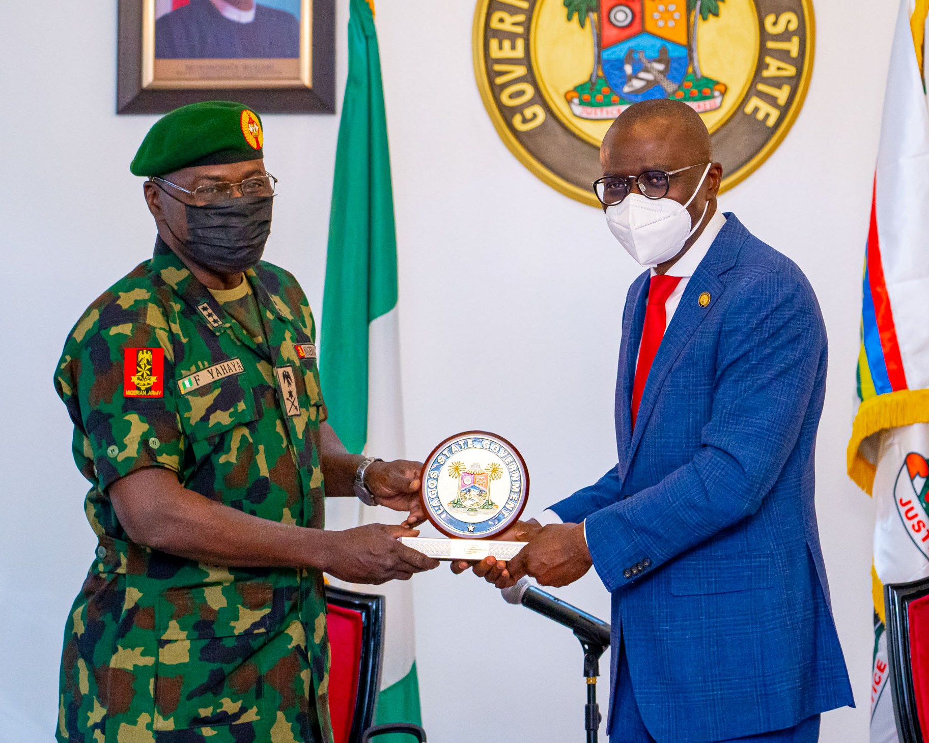 SECURITY OF LAGOS MUST REMAIN THE MILITARY’S PRIORITY - SANWO-OLU